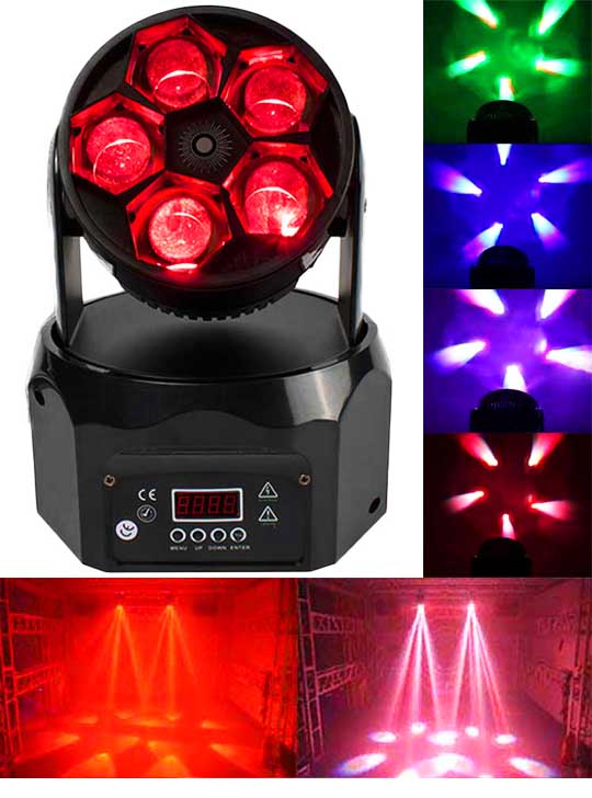 Цветомузыка для бара в Москве SUPERMAX BEAM DMX-512